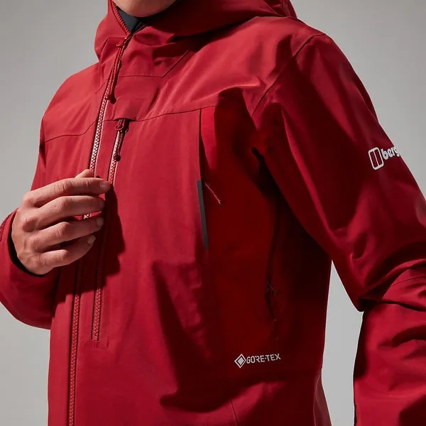 Women's MTN Seeker GTX Jacket - Dark Red/Red