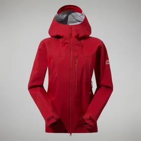 Women's MTN Seeker GTX Jacket - Dark Red/Red