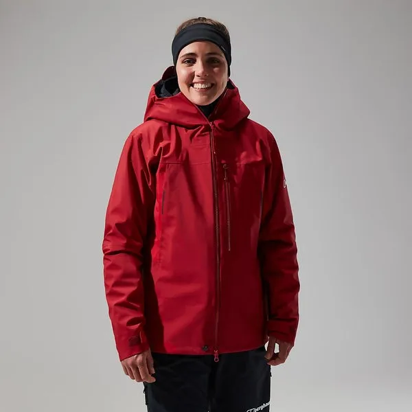 Women's MTN Seeker GTX Jacket - Dark Red/Red