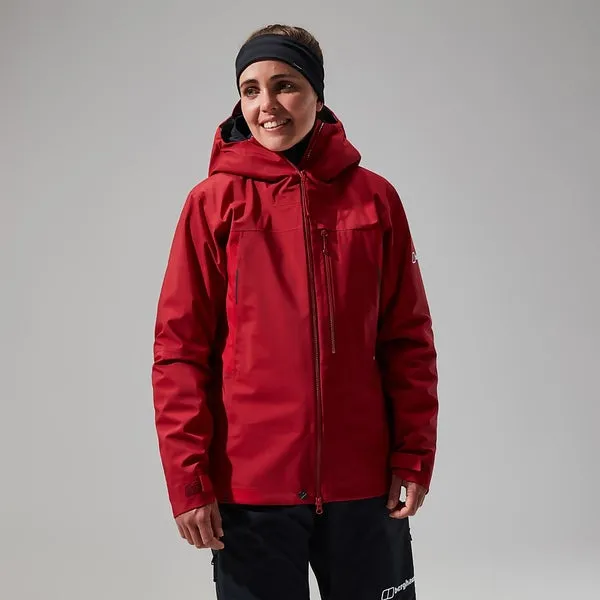 Women's MTN Seeker GTX Jacket - Dark Red/Red