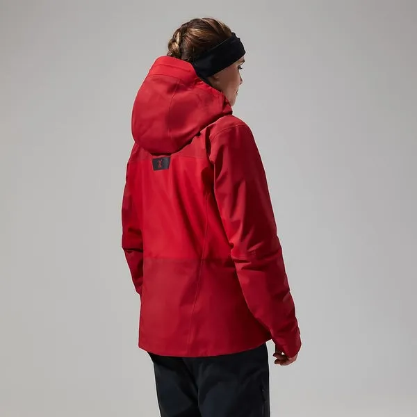 Women's MTN Seeker GTX Jacket - Dark Red/Red