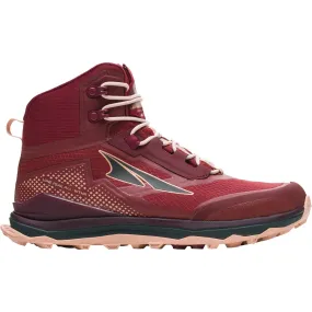 Women's Altra Lone Peak All-WTHR Mid, Maroon, 10 B Medium